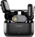 MAONO Wave T1 Mini Wireless Microphone with PC2 Type-C Receiver