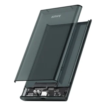 Amaze PHANTOM SERIES TRANSPARENT 2.5" HDD ENCLOSURE C TO C- 6GBPS | A206c Pro