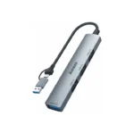 Amaze USB + TYPE C TO 4-PORT USB3.0 HUB